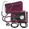 Veridian Healthcare ProKit Aneroid Sphygmomanometer With Dual-Head Scope, Adult, Burgundy 02-12704 - alternate 1